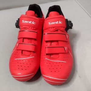 Santic Roadway Unisex Road Cycling Shoes  41 Red Mountain Bike NWOB